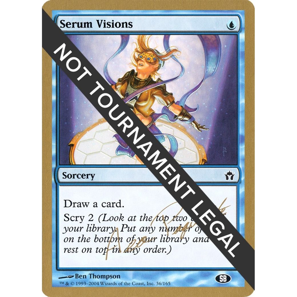 Image for Serum Visions - 2004 Aeo Paquette (5DN) (SB) (WCD) - Magic: The Gathering
