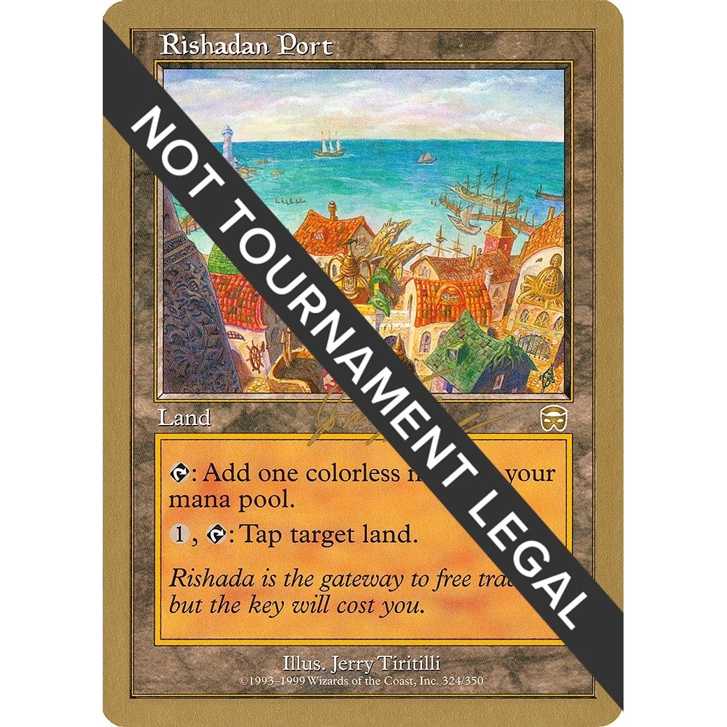 Image for Rishadan Port - 2000 Jon Finkel (MMQ) (WCD) - Magic: The Gathering