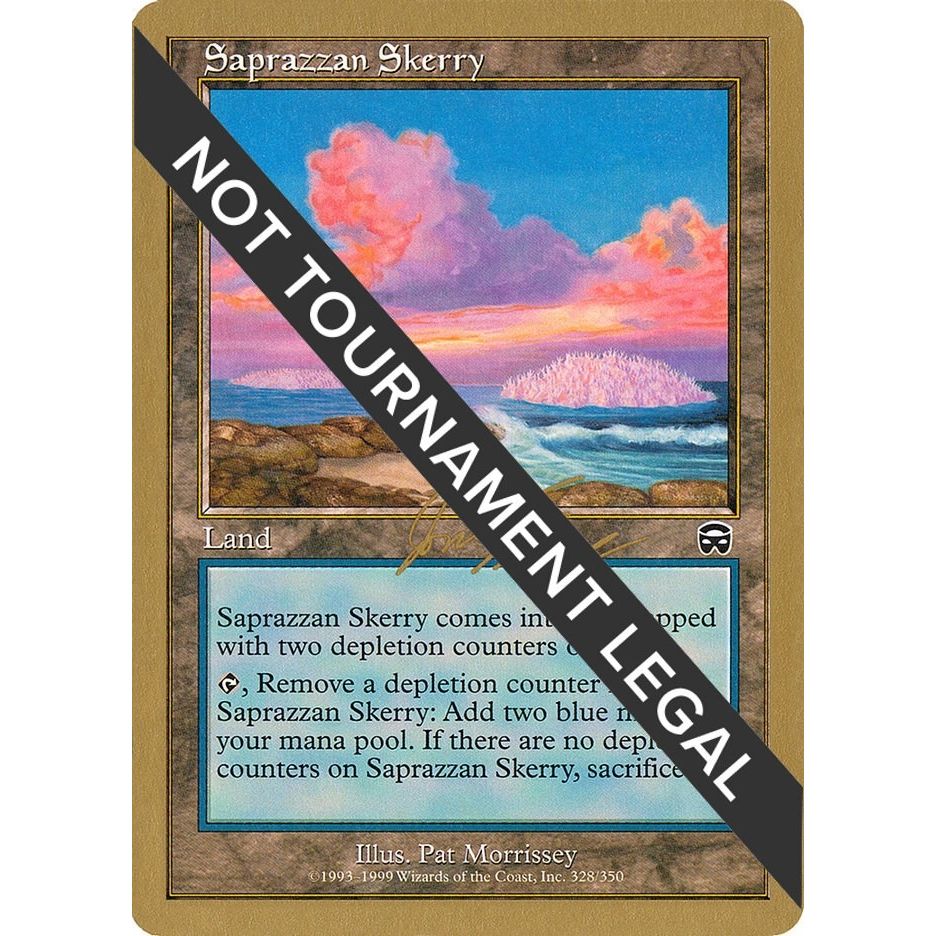 Image for Saprazzan Skerry - 2000 Jon Finkel (MMQ) (WCD) - Magic: The Gathering