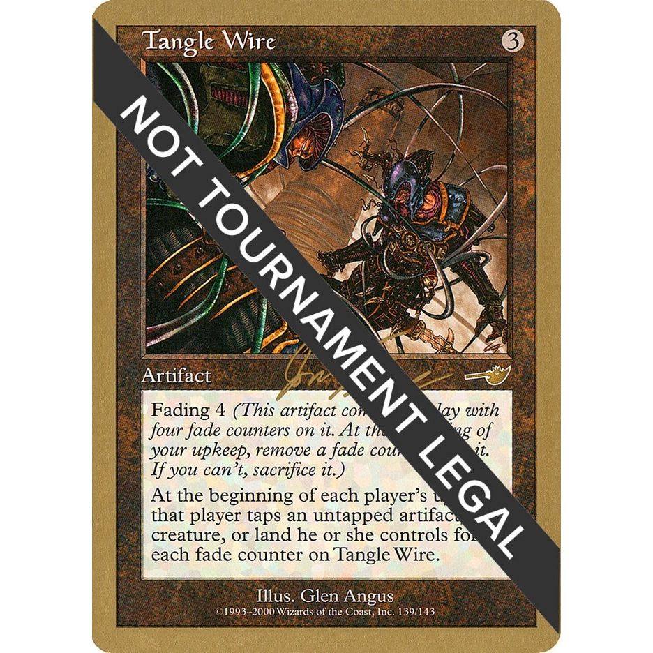 Image for Tangle Wire - 2000 Jon Finkel (NMS) (WCD) - Magic: The Gathering