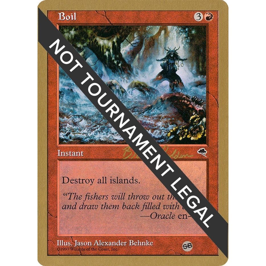 Image for Boil - 1998 Brian Selden (TMP) (SB) (WCD) - Magic: The Gathering