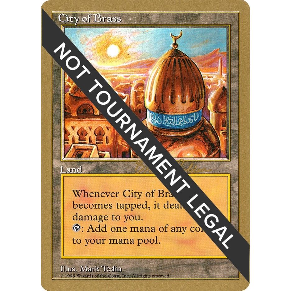 Image for City of Brass - 1998 Brian Selden [CHR] (WCD) - Magic: The Gathering