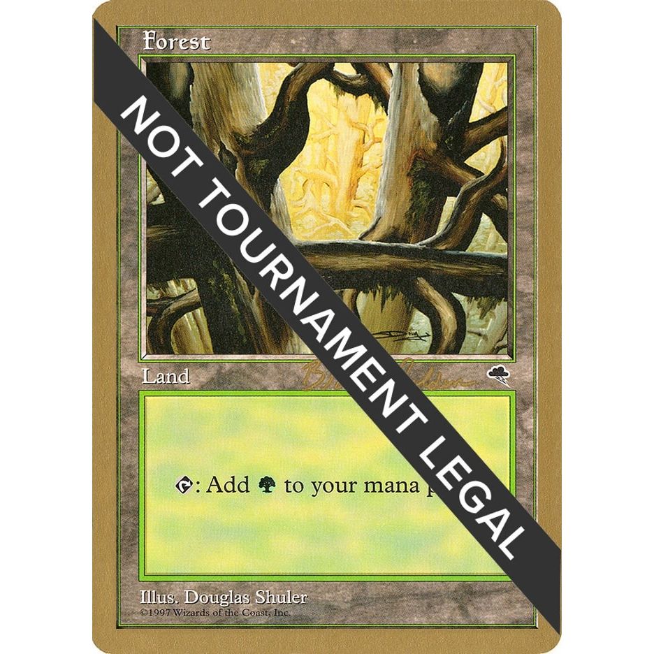 Image for Forest (Ledge) - 1998 Brian Selden (TMP) (WCD) - Magic: The Gathering