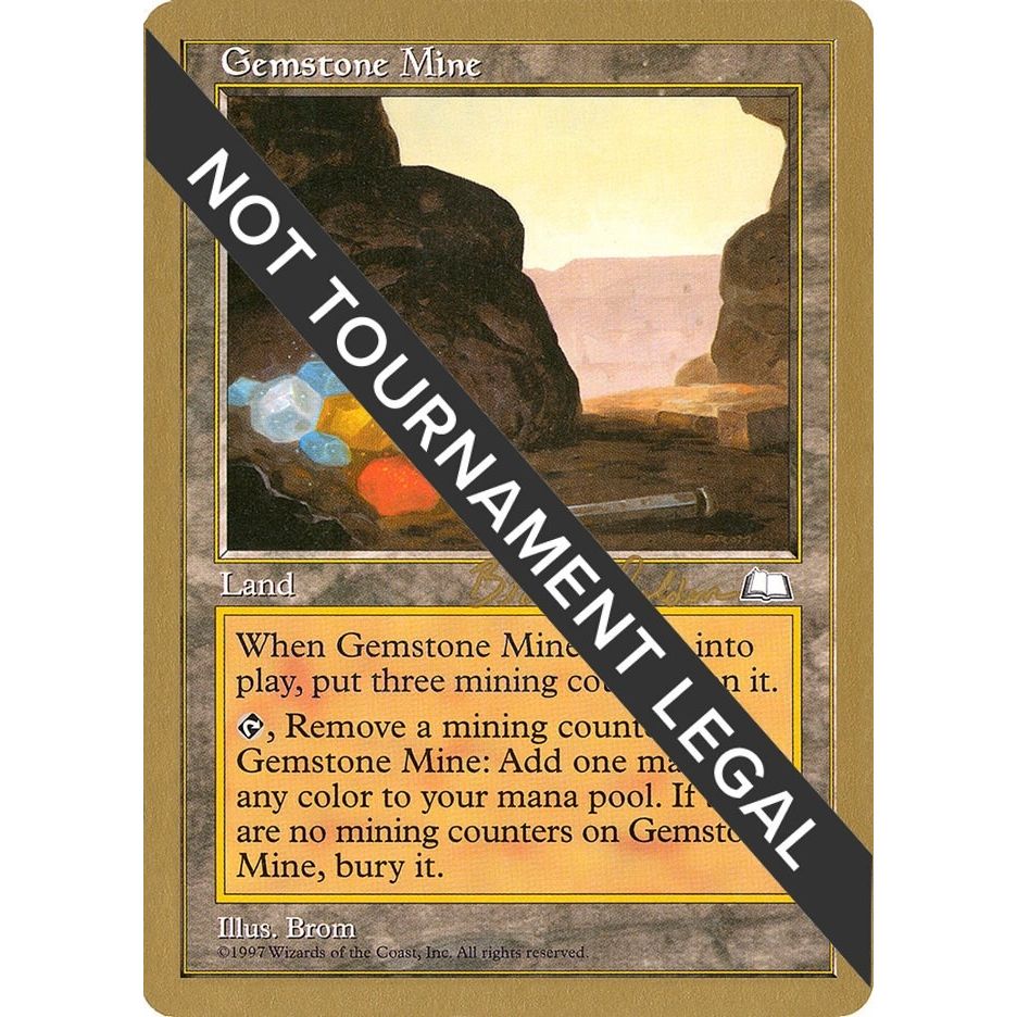 Image for Gemstone Mine - 1998 Brian Selden (WTH) (WCD) - Magic: The Gathering
