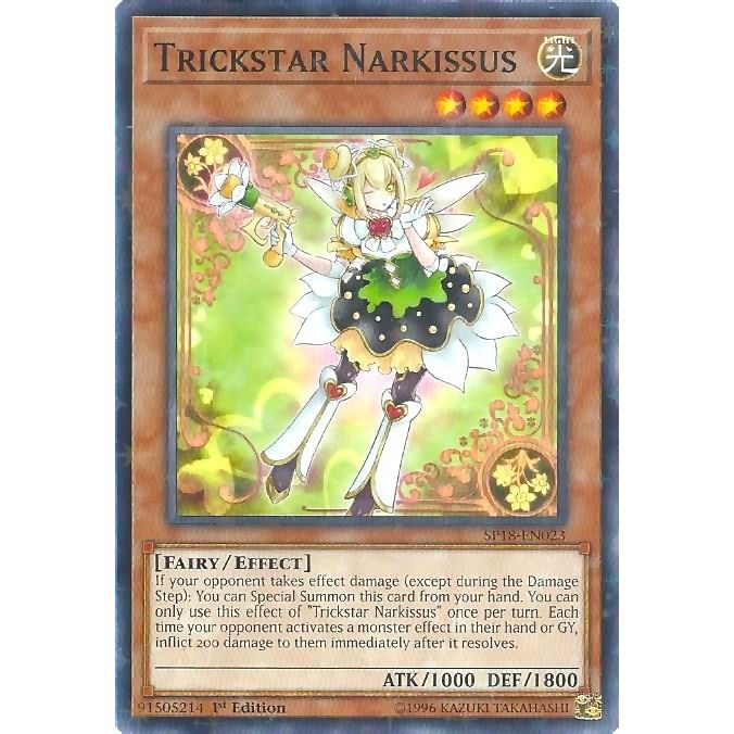 Image for Trickstar Narkissus (Starfoil) (SP18-EN023) (SPV) - YuGiOh