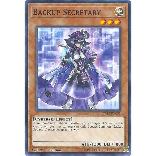 Image for Backup Secretary (SP18-EN002) (SPV) - YuGiOh