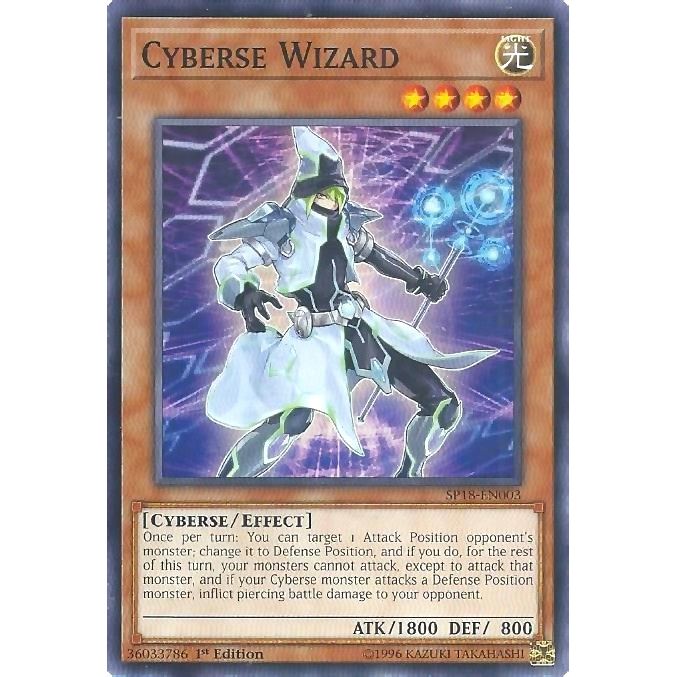 Image for Cyberse Wizard (SP18-EN003) (SPV) - YuGiOh