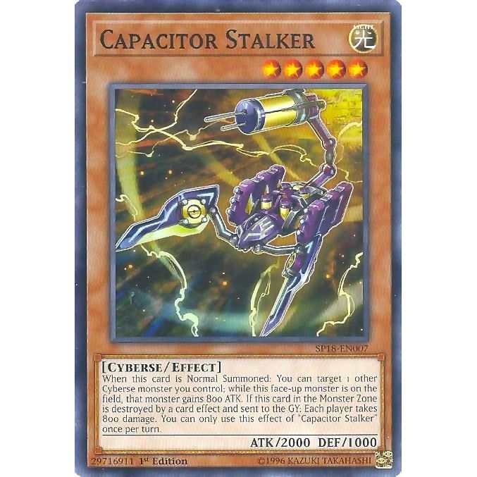Image for Capacitor Stalker (SP18-EN007) (SPV) - YuGiOh
