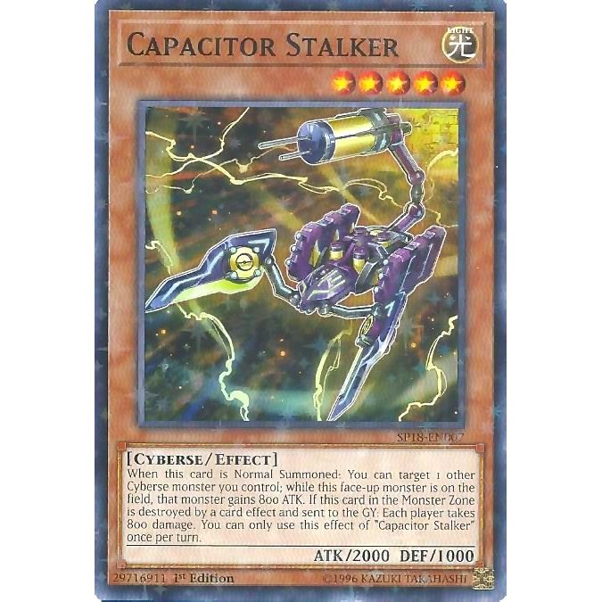 Image for Capacitor Stalker (Starfoil) (SP18-EN007) (SPV) - YuGiOh