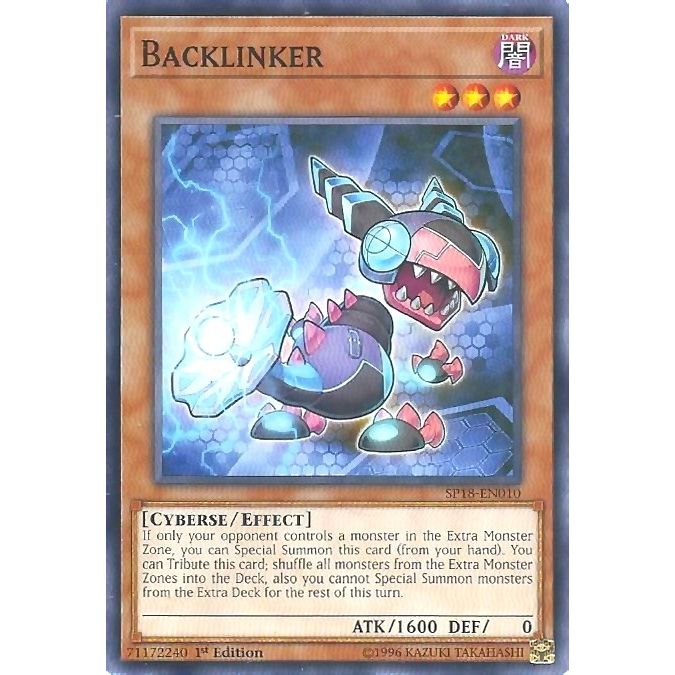 Image for Backlinker (SP18-EN010) (SPV) - YuGiOh