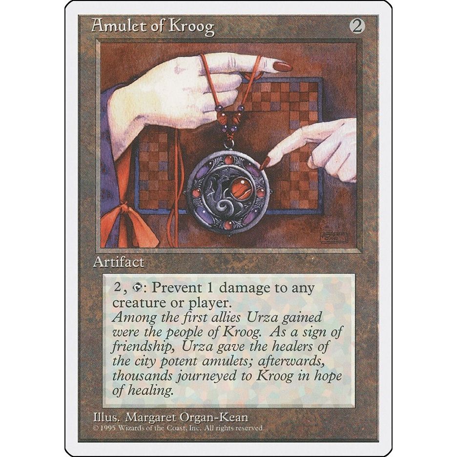 Image for Amulet of Kroog (4ED) - Magic: The Gathering
