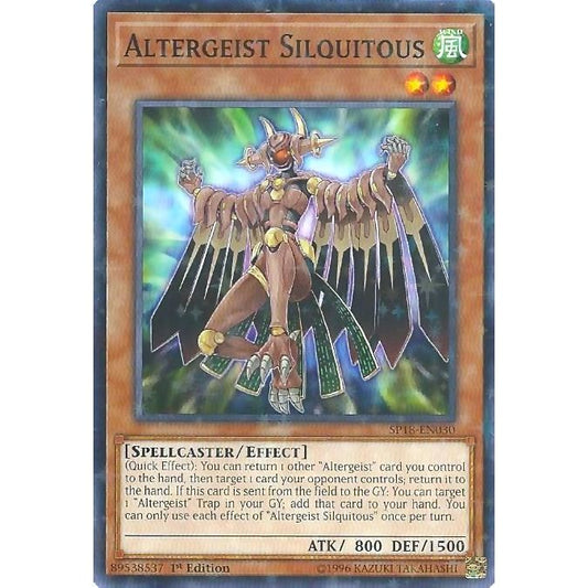 Image for Altergeist Silquitous (Starfoil) (SP18-EN030) (SPV) - YuGiOh