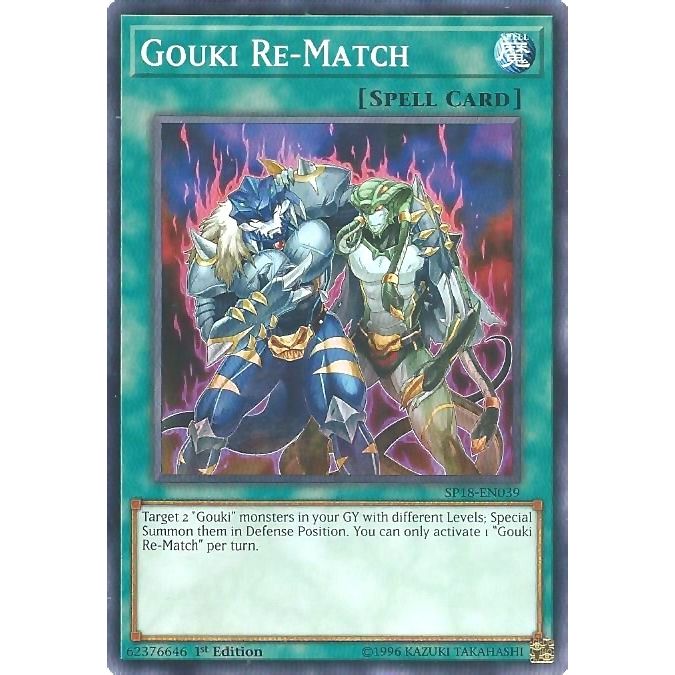 Image for Gouki Re-Match (SP18-EN039) (SPV) - YuGiOh