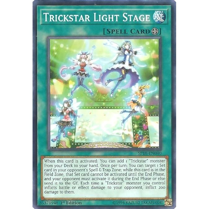Image for Trickstar Light Stage (SP18-EN040) (SPV) - YuGiOh