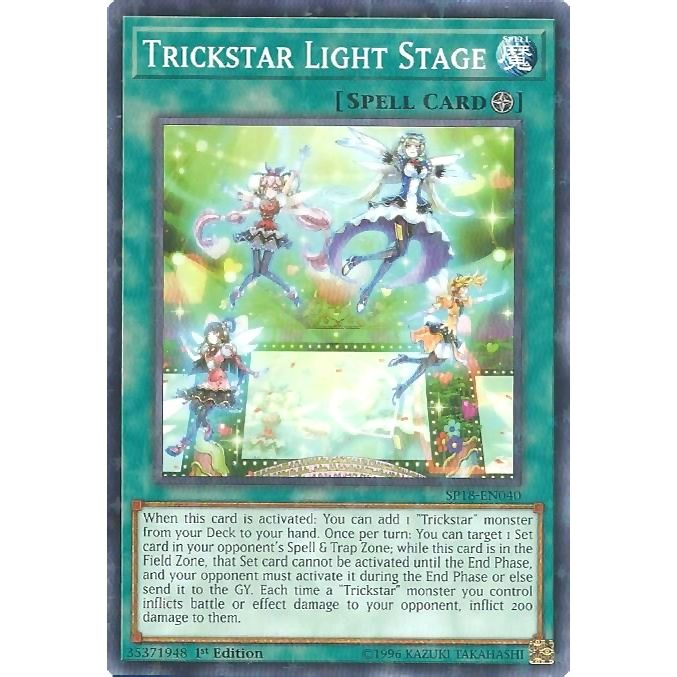 Image for Trickstar Light Stage (Starfoil) (SP18-EN040) (SPV) - YuGiOh