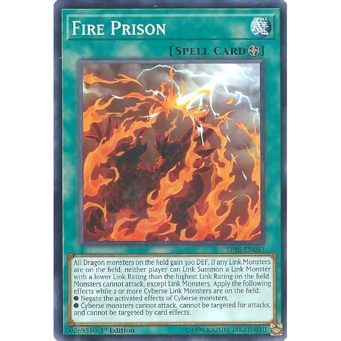 Image for Fire Prison (SP18-EN043) (SPV) - YuGiOh