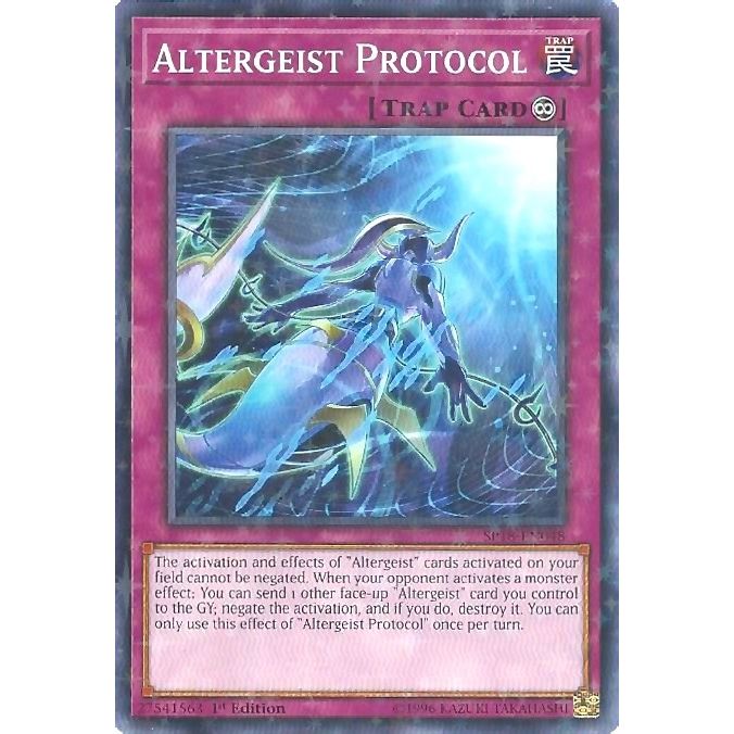 Image for Altergeist Protocol (Starfoil) (SP18-EN048) (SPV) - YuGiOh