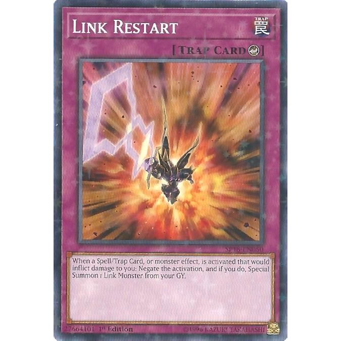 Image for Link Restart (Starfoil) (SP18-EN050) (SPV) - YuGiOh