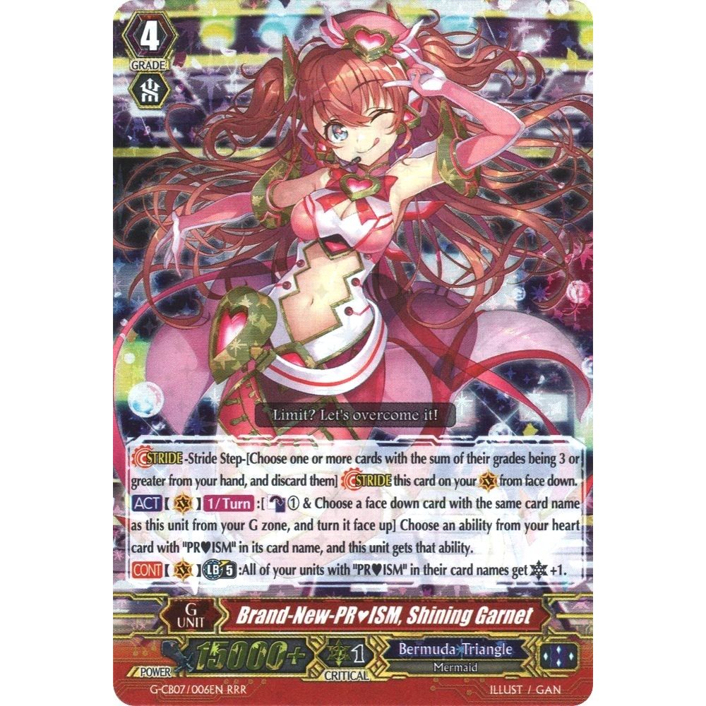 Image for Brand-New-PRISM, Shining Garnet (G-CB07/006EN) (G-CB07) - Cardfight Vanguard