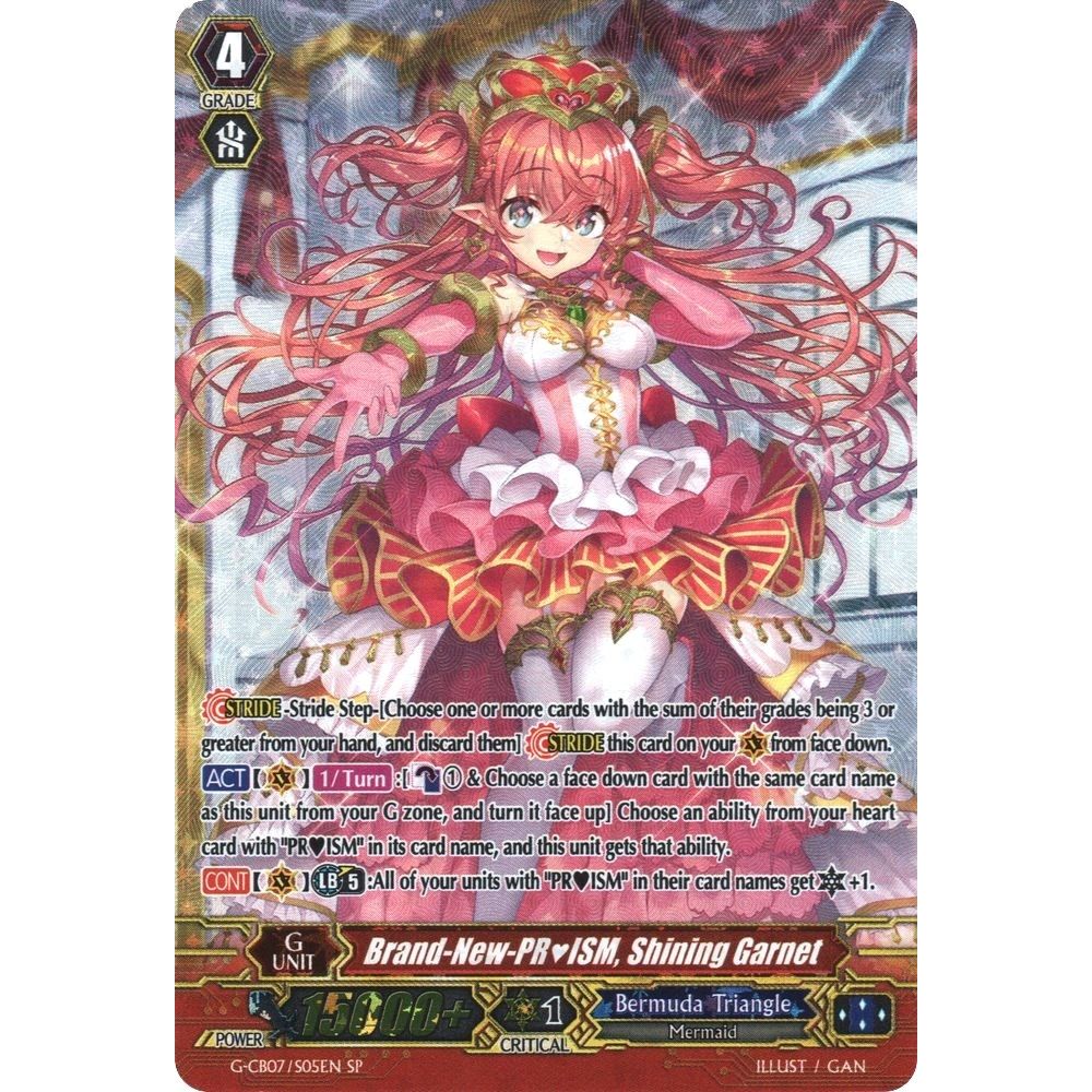 Image for Brand-New-PRISM, Shining Garnet (SP) (G-CB07/S05EN) (G-CB07) - Cardfight Vanguard