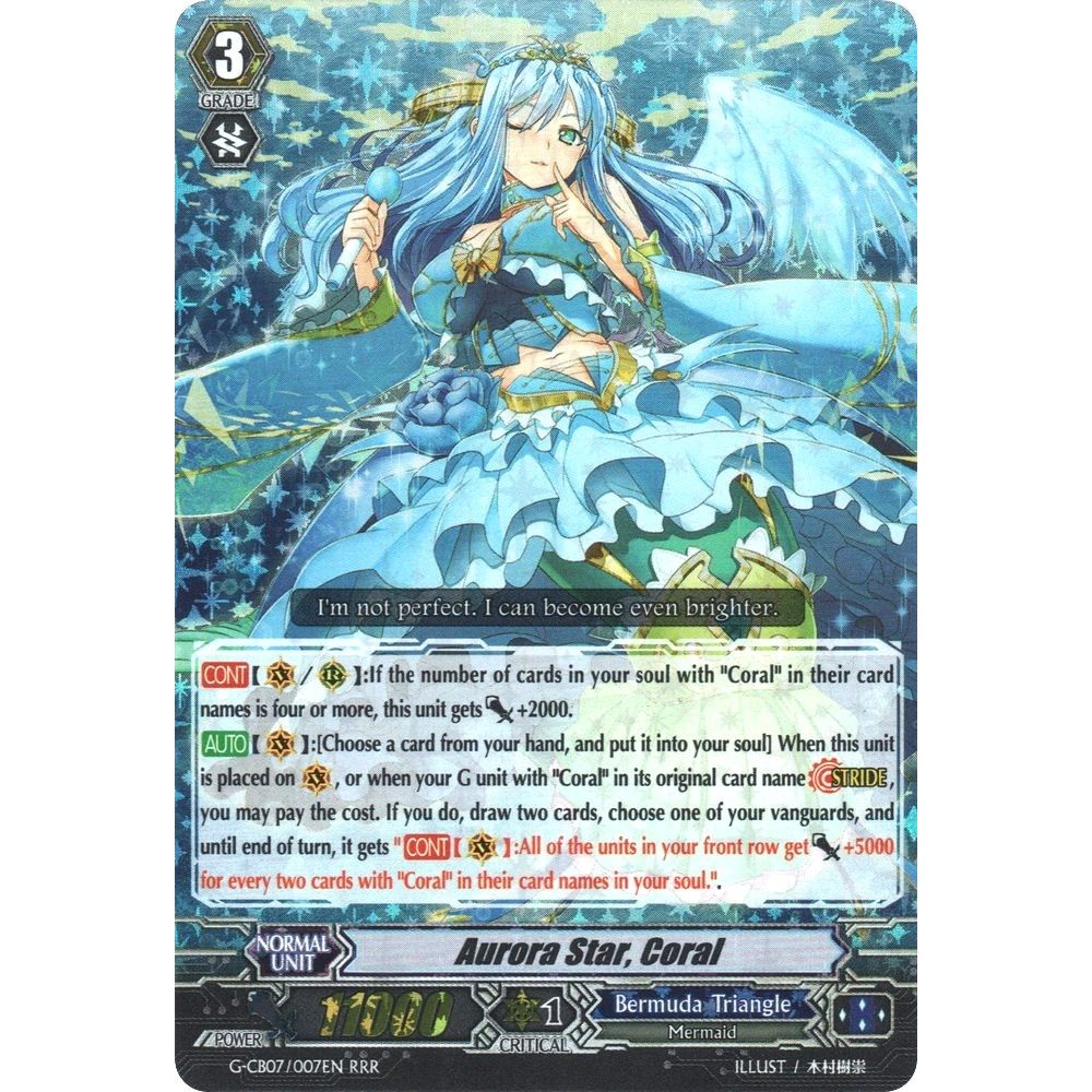 Image for Aurora Star, Coral (G-CB07/007EN) (G-CB07) - Cardfight Vanguard