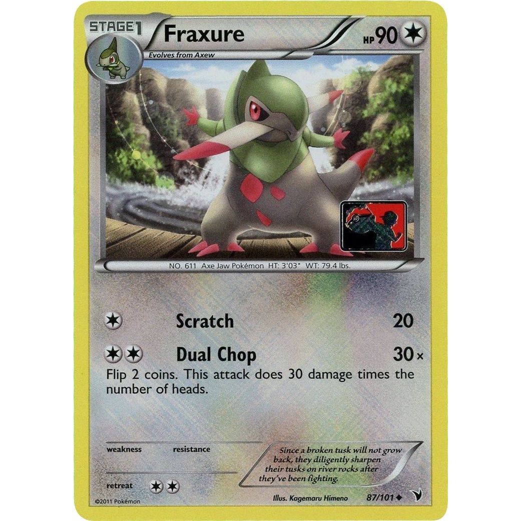 Image for Fraxure - 87/101 (League Promo) (087/101) (PR) - Pokemon