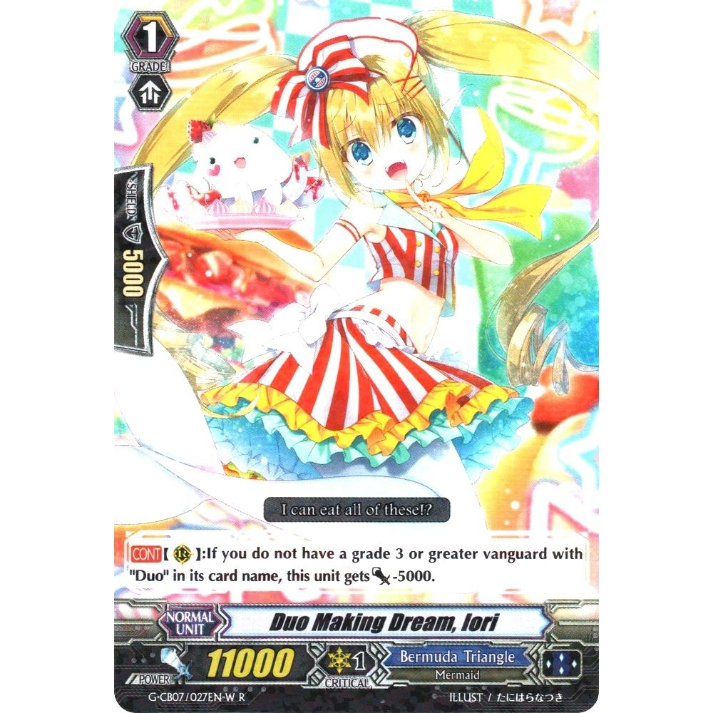 Image for Duo Making Dream, Iori (White) (G-CB07/027EN-W) (G-CB07) - Cardfight Vanguard