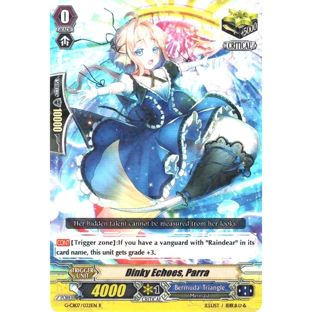 Image for Dinky Echoes, Parra (G-CB07/032EN) (G-CB07) - Cardfight Vanguard