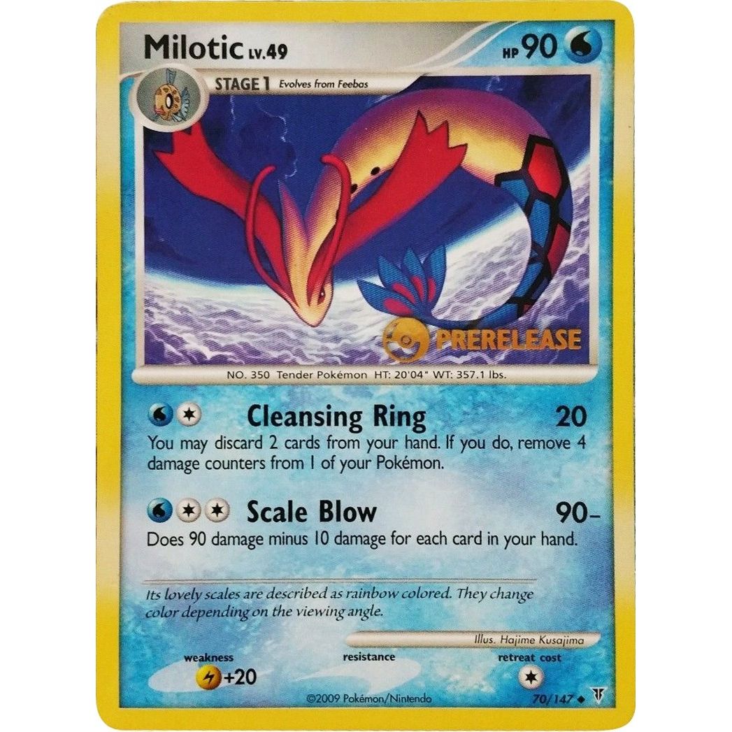 Image for Milotic - 70/147 (Prerelease) (70/147) (PR) - Pokemon