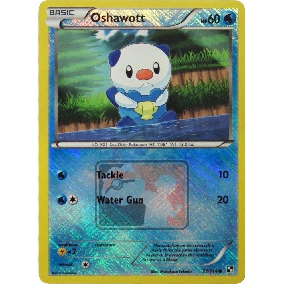 Image for Oshawott - 27/114 (League Promo) (027/114) (PR) - Pokemon