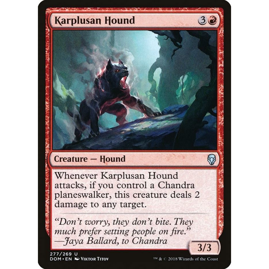 Image for Karplusan Hound (277) (DOM) - Magic: The Gathering