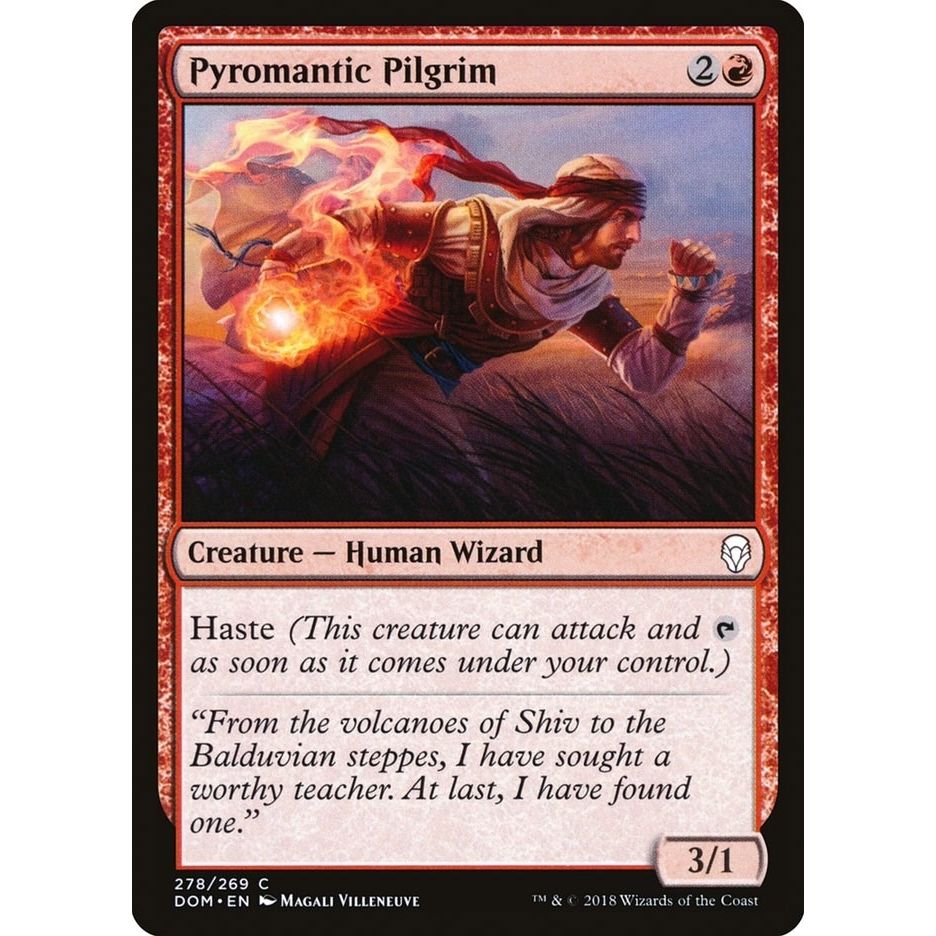 Image for Pyromantic Pilgrim (278) (DOM) - Magic: The Gathering