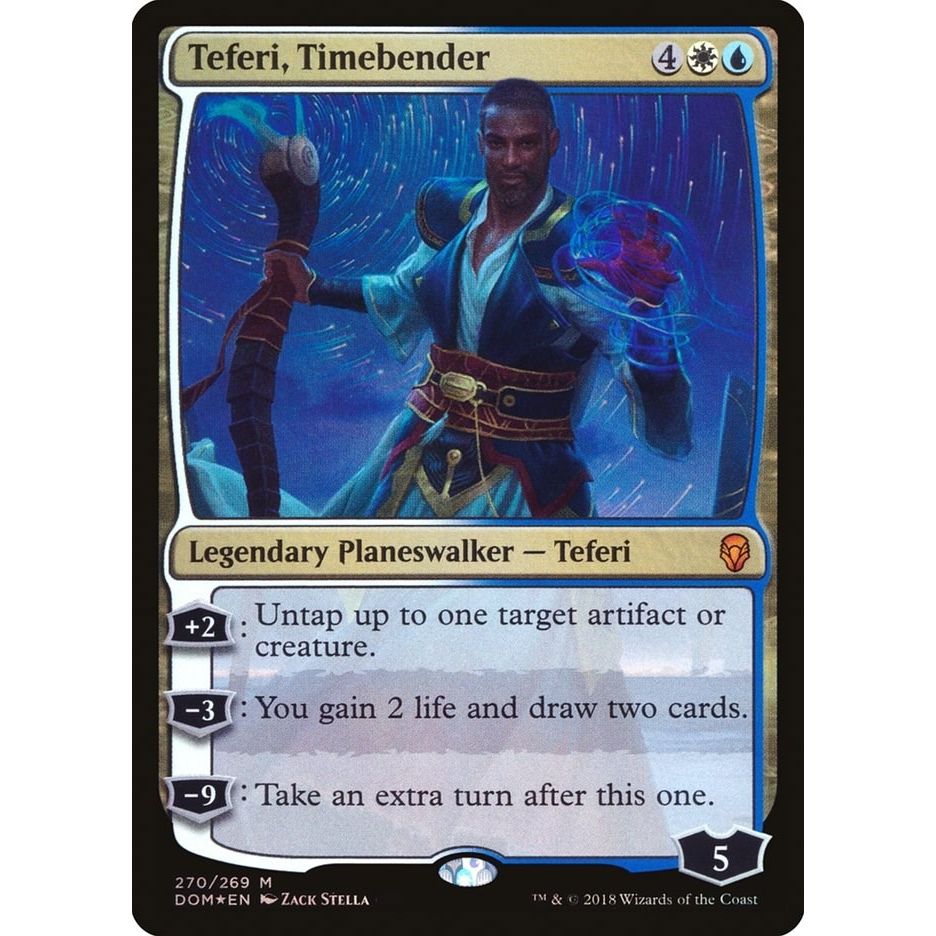 Image for Teferi, Timebender (270) (DOM) - Magic: The Gathering