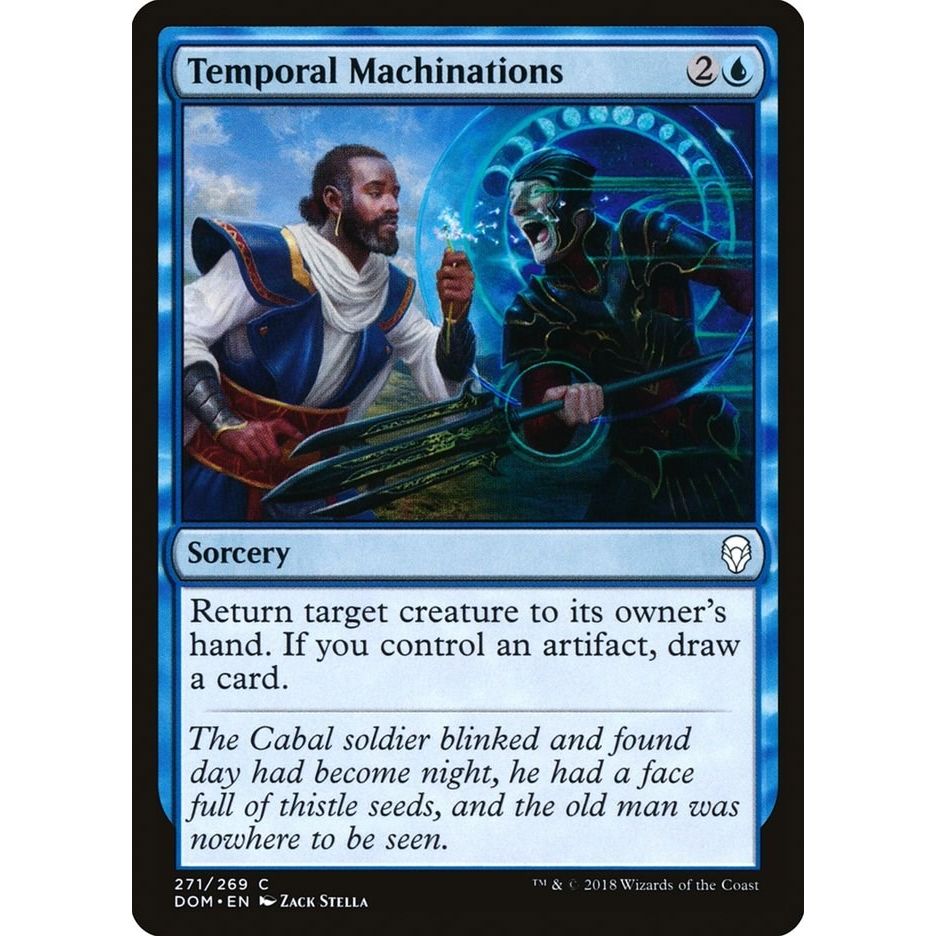 Image for Temporal Machinations (271) (DOM) - Magic: The Gathering