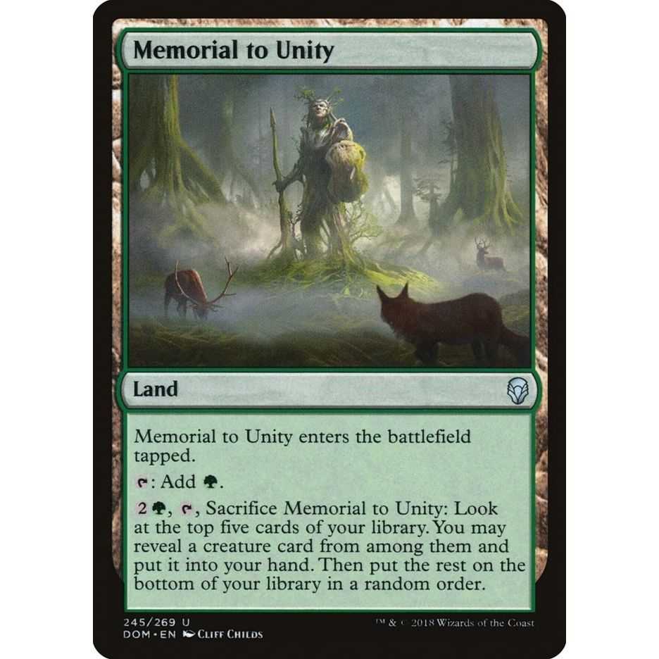 Image for Memorial to Unity (245) (DOM) - Magic: The Gathering