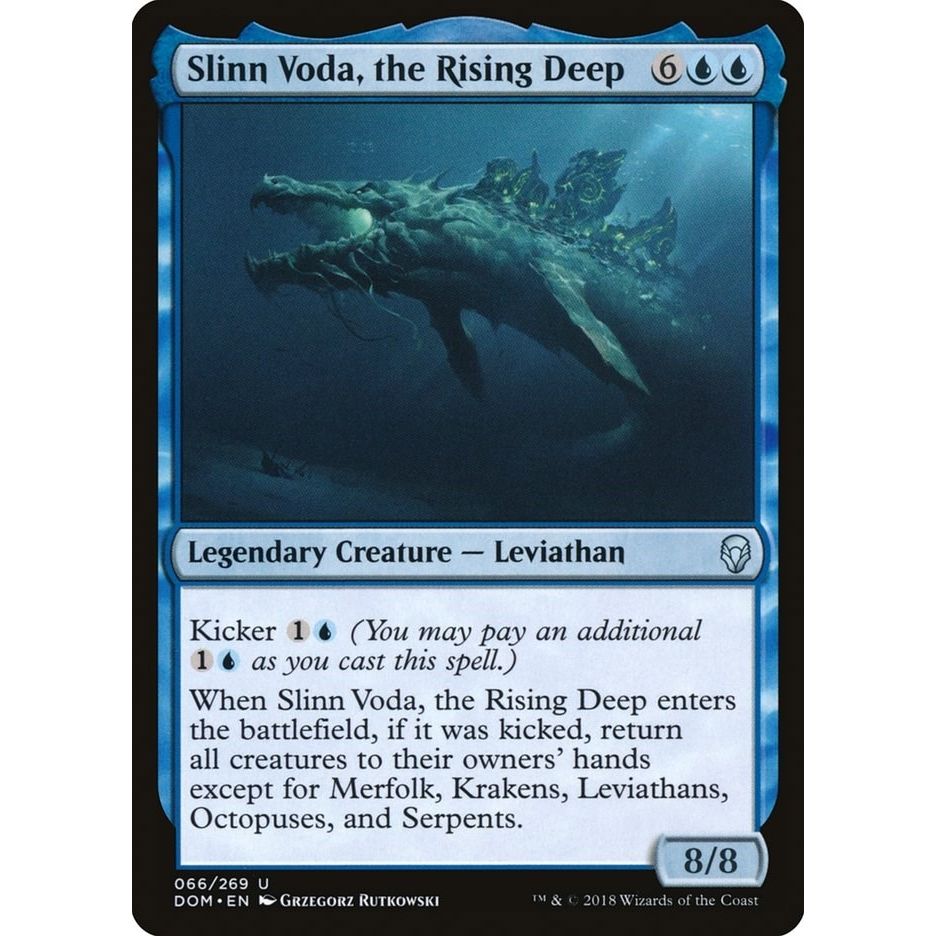 Image for Slinn Voda, the Rising Deep (66) (DOM) - Magic: The Gathering