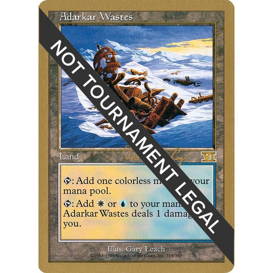 Image for Adarkar Wastes - 2000 Tom van de Logt (6ED) (WCD) - Magic: The Gathering