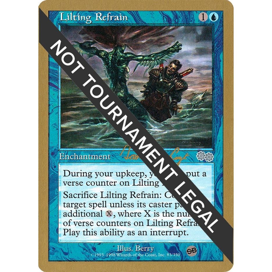 Image for Lilting Refrain - 2000 Tom van de Logt (USG) (WCD) - Magic: The Gathering