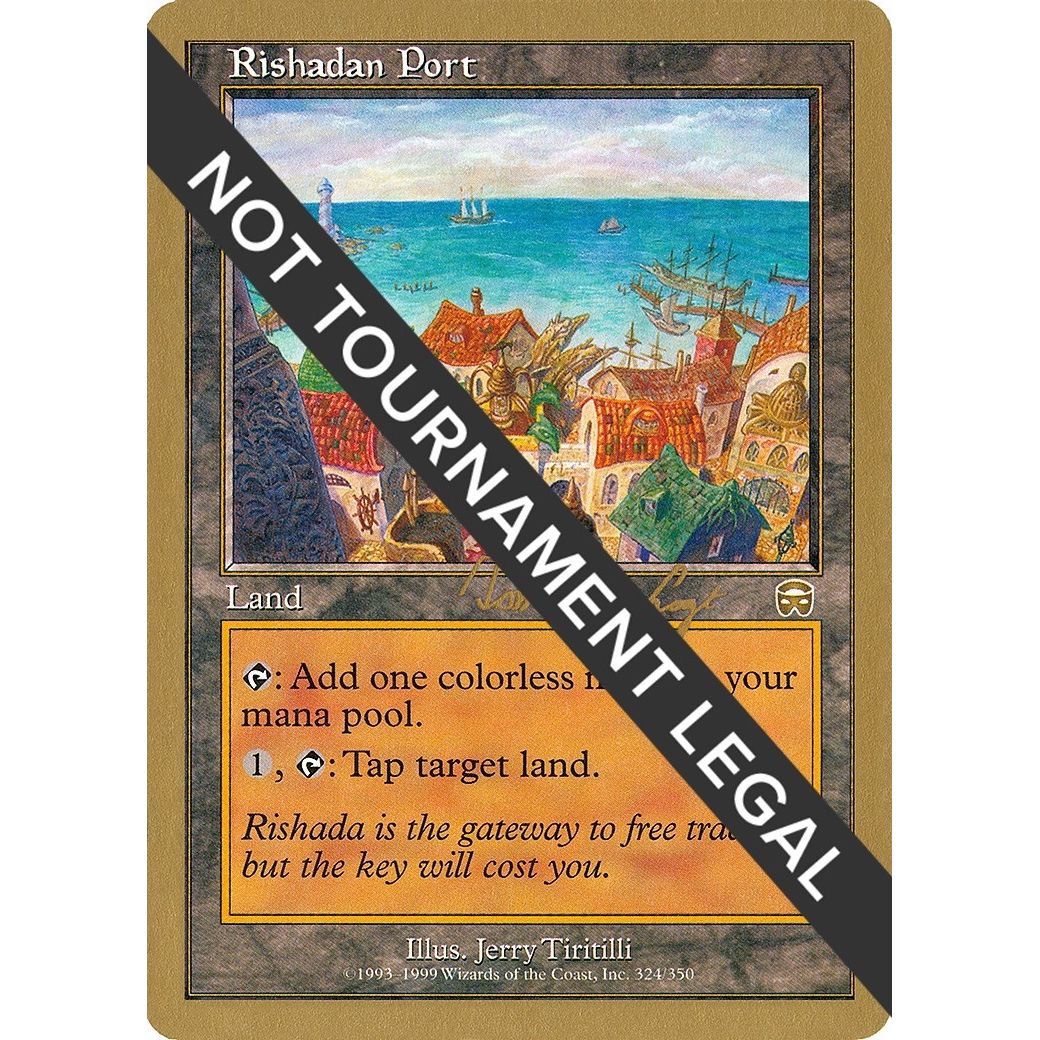 Image for Rishadan Port - 2000 Tom van de Logt (MMQ) (WCD) - Magic: The Gathering