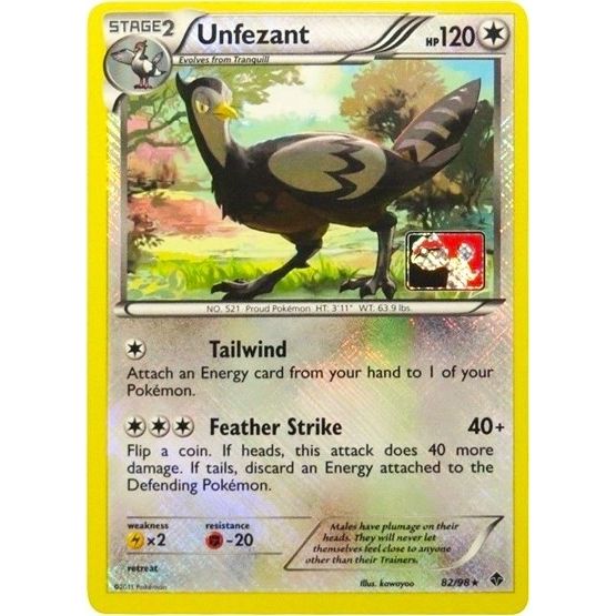 Image for Unfezant - 82/98 (League Promo) (082/098) (PR) - Pokemon