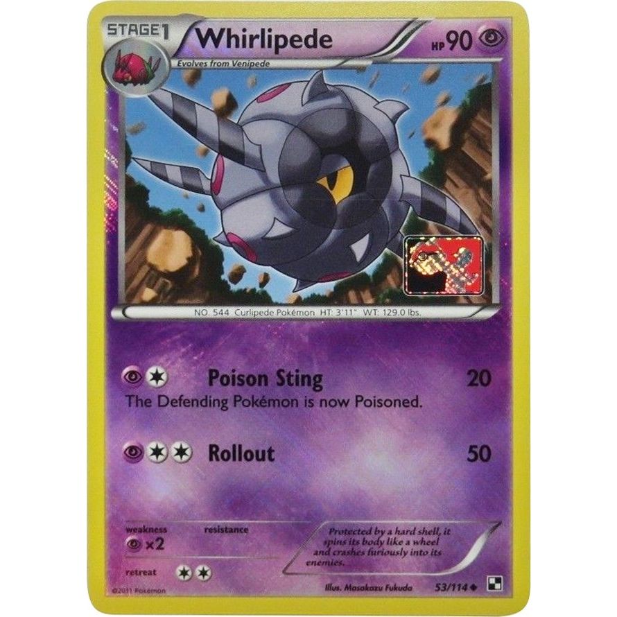 Image for Whirlipede - 53/114 (League Promo) (053/114) (PR) - Pokemon