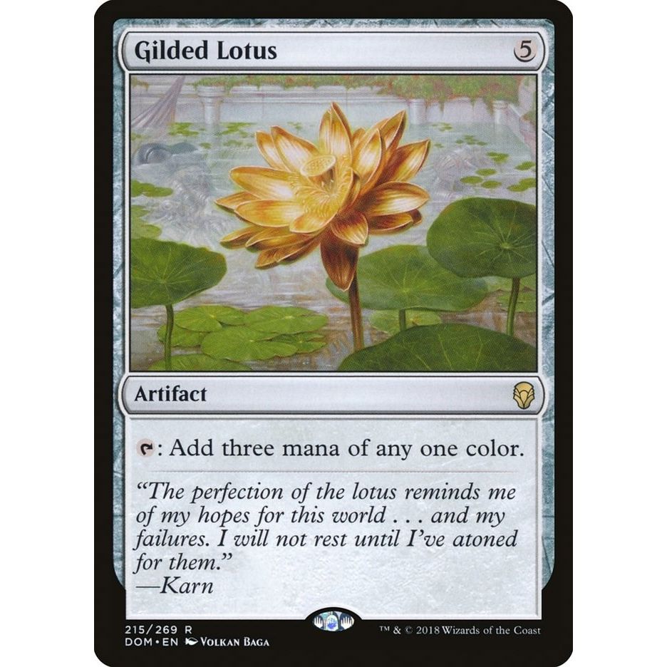 Image for Gilded Lotus (215) (DOM) - Magic: The Gathering