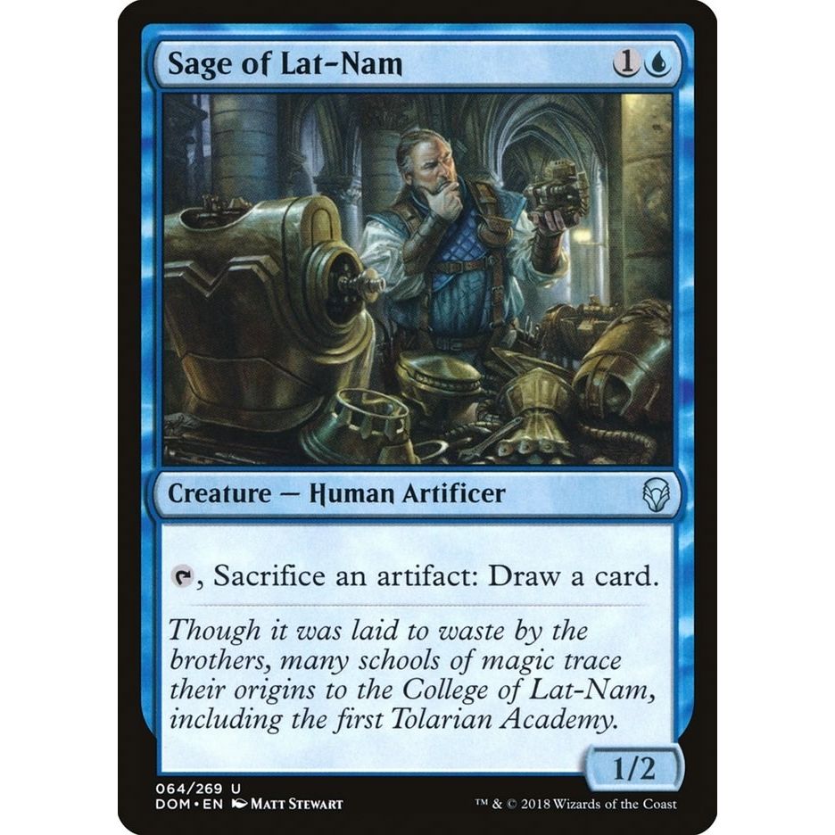 Image for Sage of Lat-Nam (64) (DOM) - Magic: The Gathering