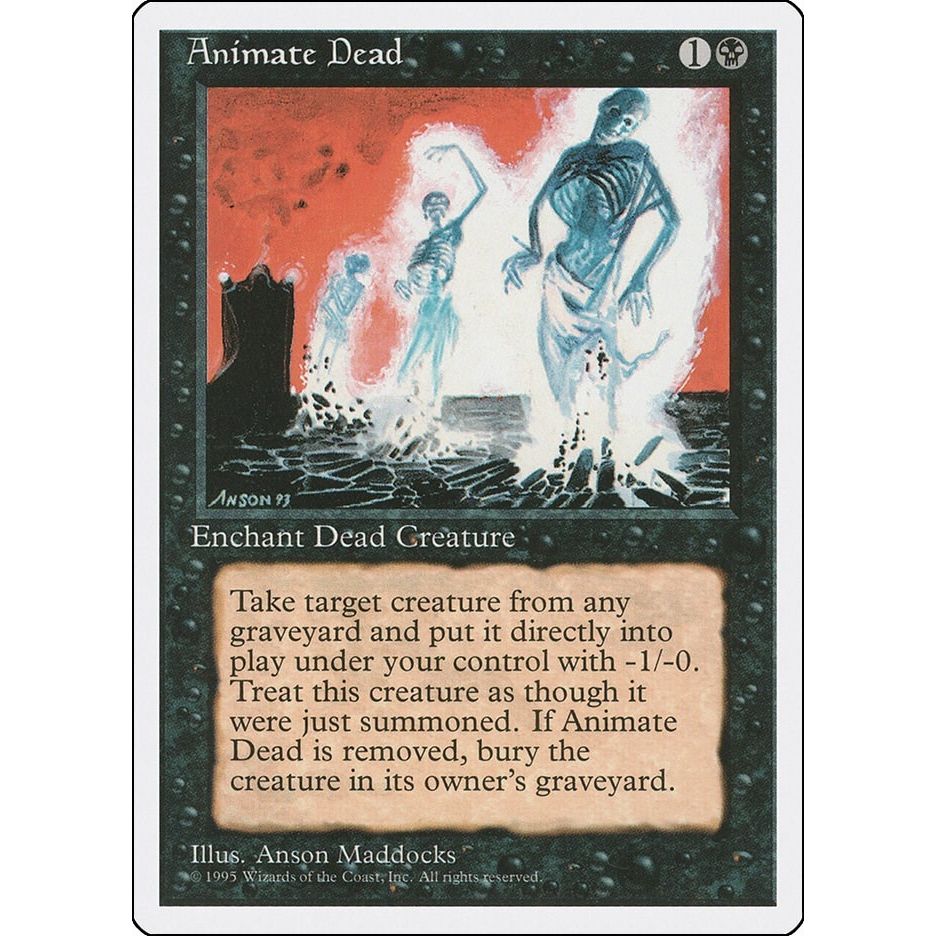 Image for Animate Dead (2) (4ED) - Magic: The Gathering
