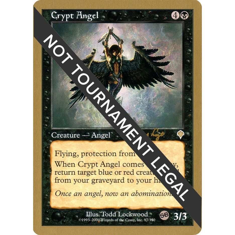 Image for Crypt Angel - 2001 Tom van de Logt (INV) (SB) (WCD) - Magic: The Gathering