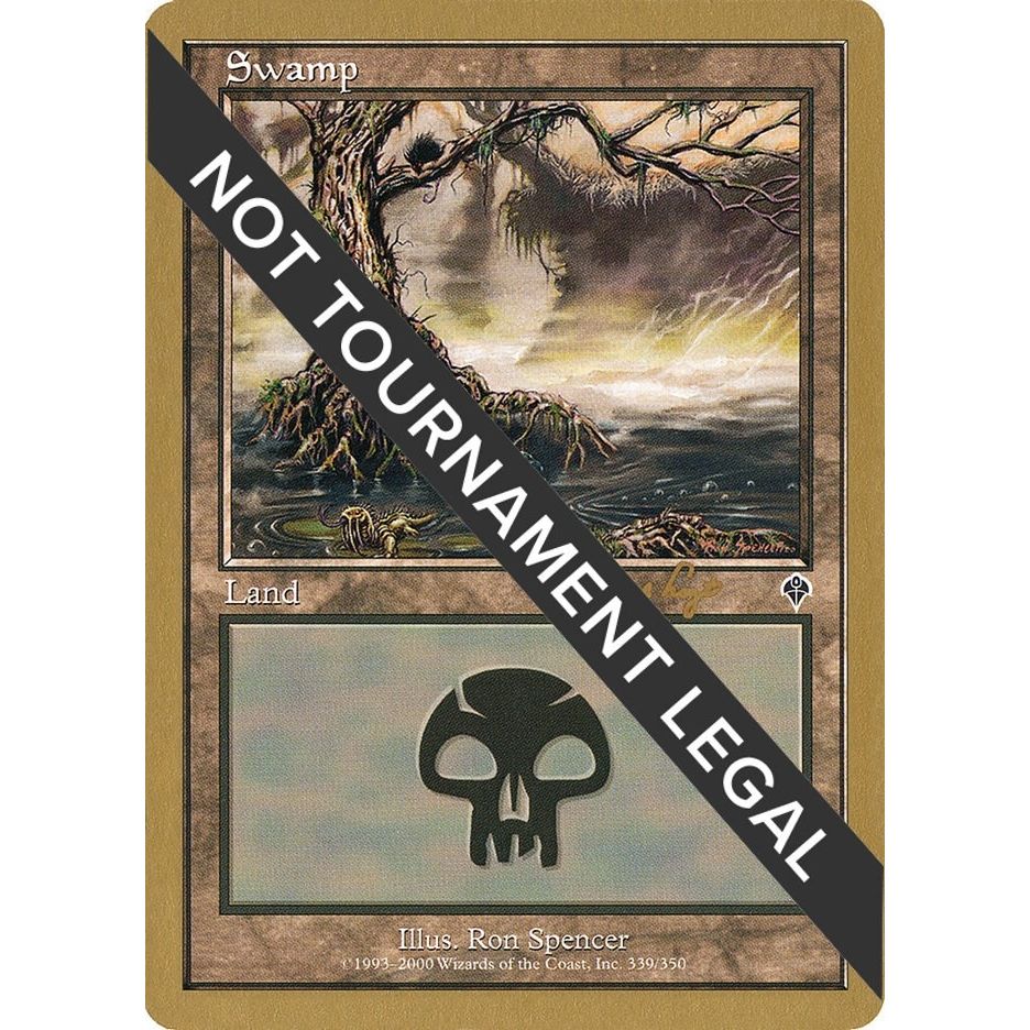 Image for Swamp (339) - 2001 Tom van de Logt (INV) (WCD) - Magic: The Gathering