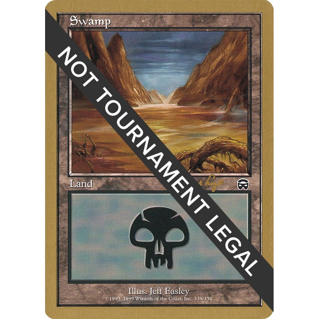 Image for Swamp (339) - 2001 Tom van de Logt (MMQ) (WCD) - Magic: The Gathering