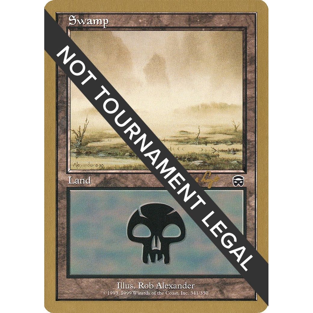 Image for Swamp (341) - 2001 Tom van de Logt (MMQ) (WCD) - Magic: The Gathering