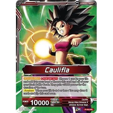 Image for Caulifla // Caulifla Running Wild (P-043) (PR) - Dragon Ball Super: Masters