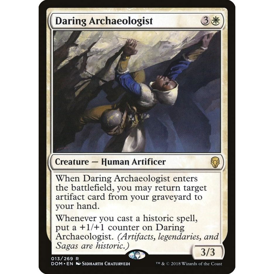 Image for Daring Archaeologist (13) (DOM) - Magic: The Gathering